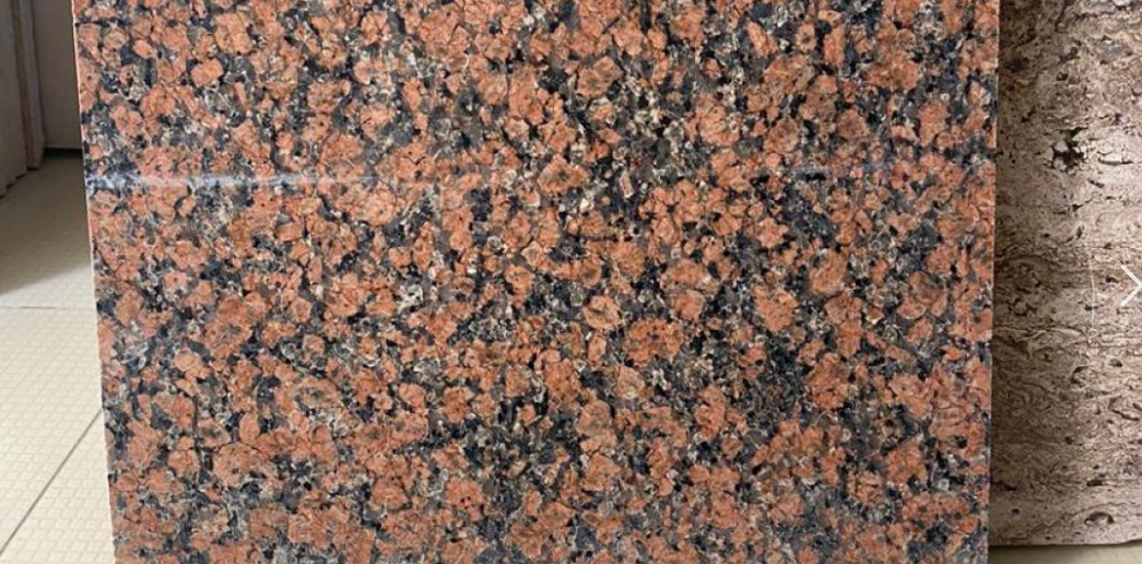 Red Aswan Granite Slab